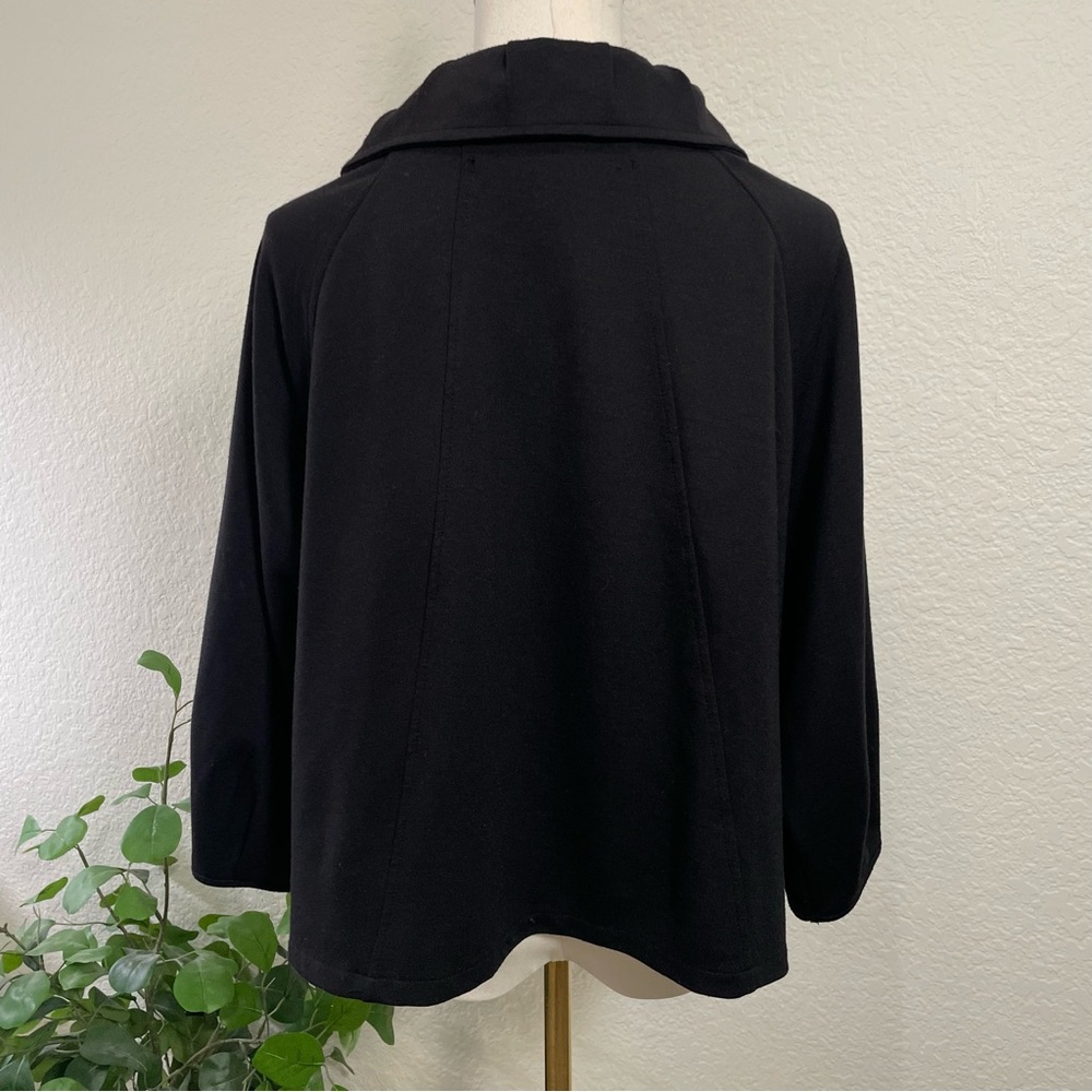 Apostrophe Stretch Black Swing Jacket Women’s Xl - image 4
